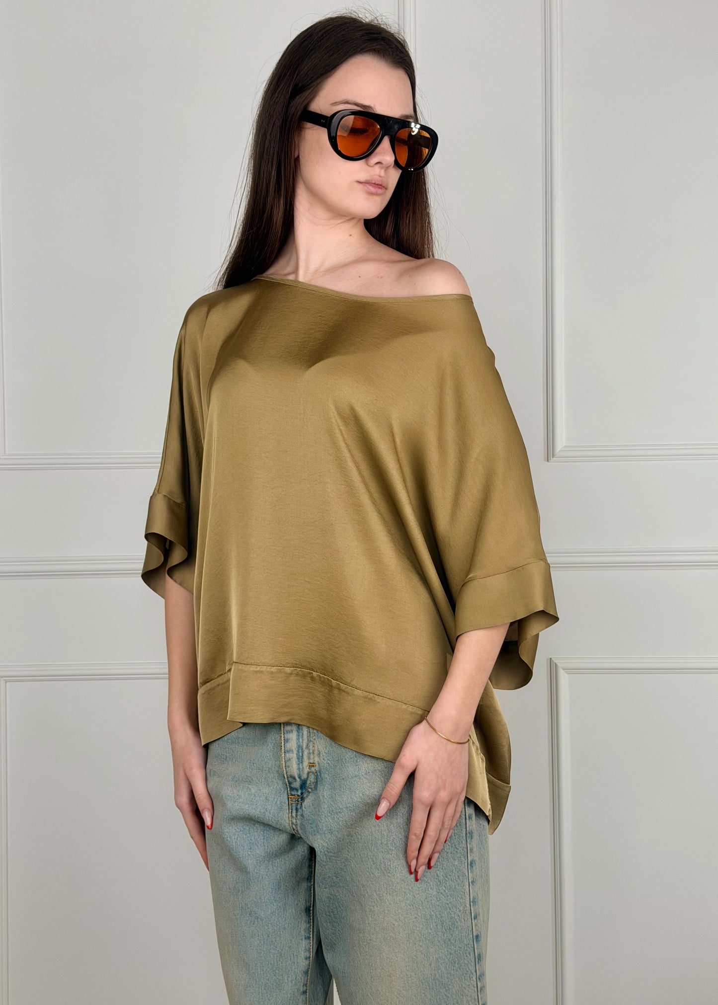 F5293B05QPE26 - TENSIONE IN BLUSA IN VISCOSA
