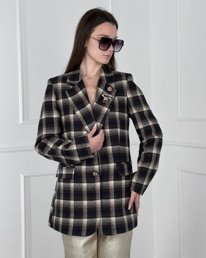 26B1676 - TENSIONE IN GIACCA CHECK