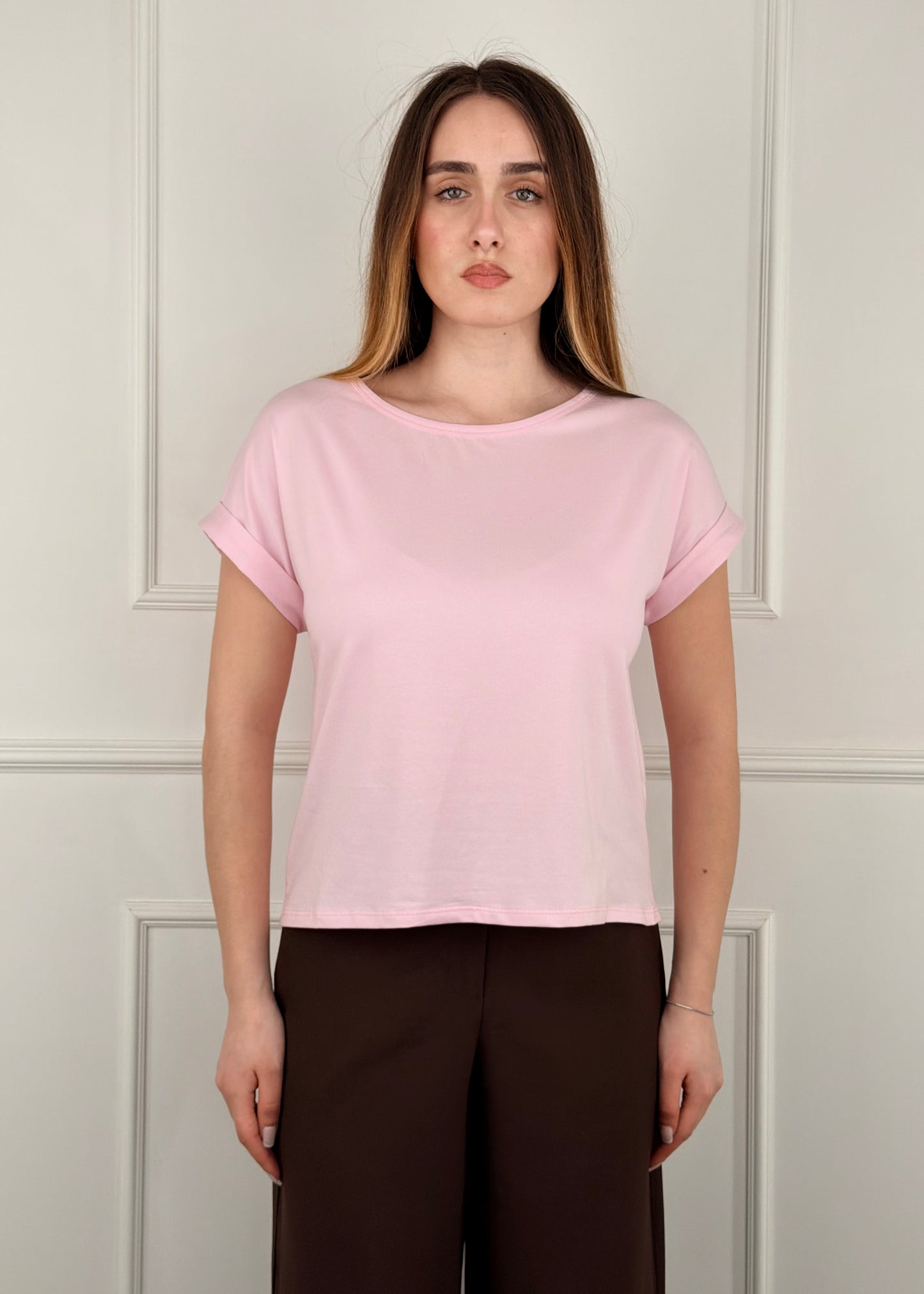 C28788 - BREND MAGLIA CON RISVOLTINO