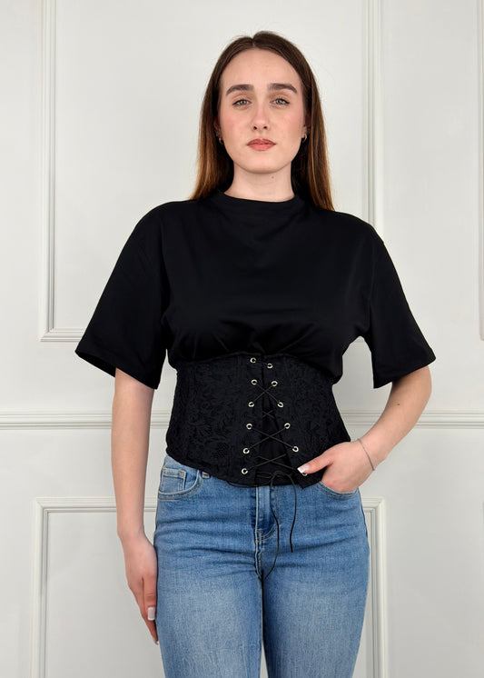 PE260165 - TENSIONE IN T-SHIRT CON BUSTINO RIMOVIBILE