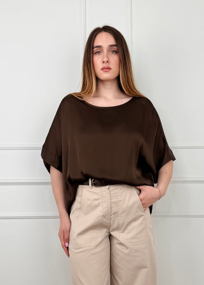G434B05Q - TENSIONE IN BLUSA IN VISCOSA CON BOTTONI