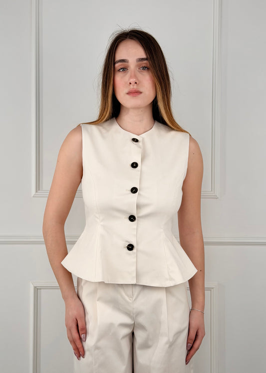 26D4508 - TENSIONE IN GILET SFIANCATO