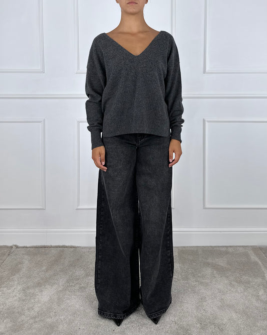 WL544AI25 - TENSIONE IN MAGLIA/CARDIGAN BOTTONI SUL RETRO