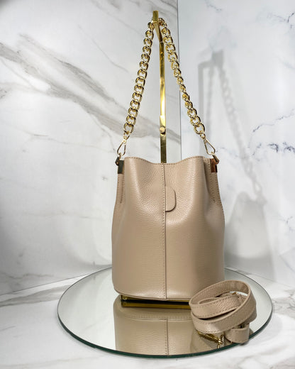 BRS488 - BRS488 BORSA SECCHIELLO VERA PELLE