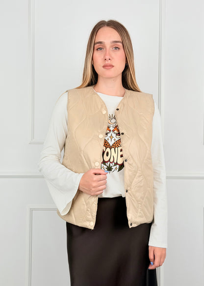 BM222 - GILET TRAPUNTATO