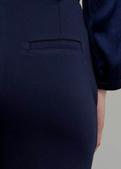 26P4440 - TENSIONE IN PANTALONE PALAZZO IN PUNTO MILANO