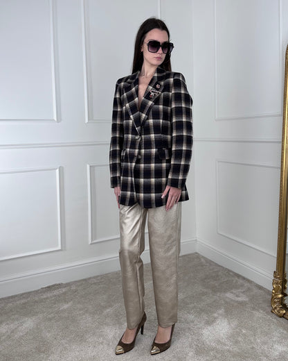 26B1676 - TENSIONE IN GIACCA CHECK