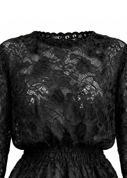 60146WF26 - GIORGIA & J. BLUSA IN PIZZO FLOREALE