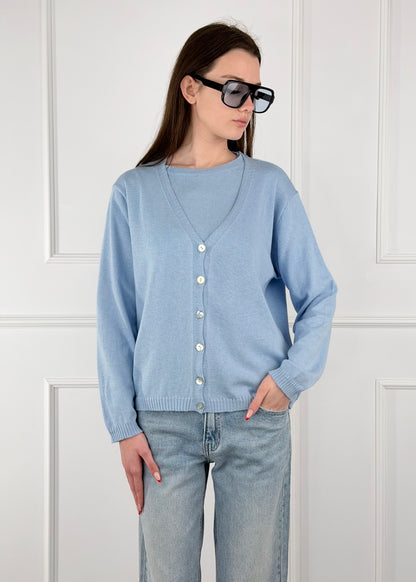 L102616 - L102616 BREND MAGLIA IN FILO DI COTONE