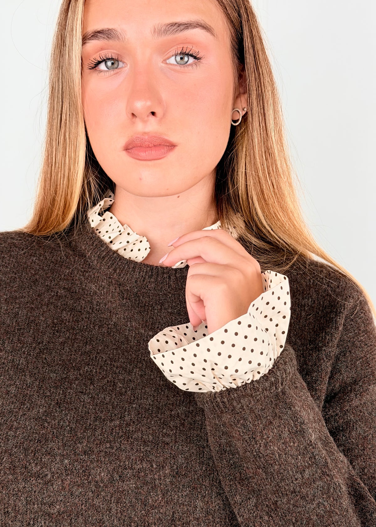 BD200A - MAGLIA DETTAGLIO POIS