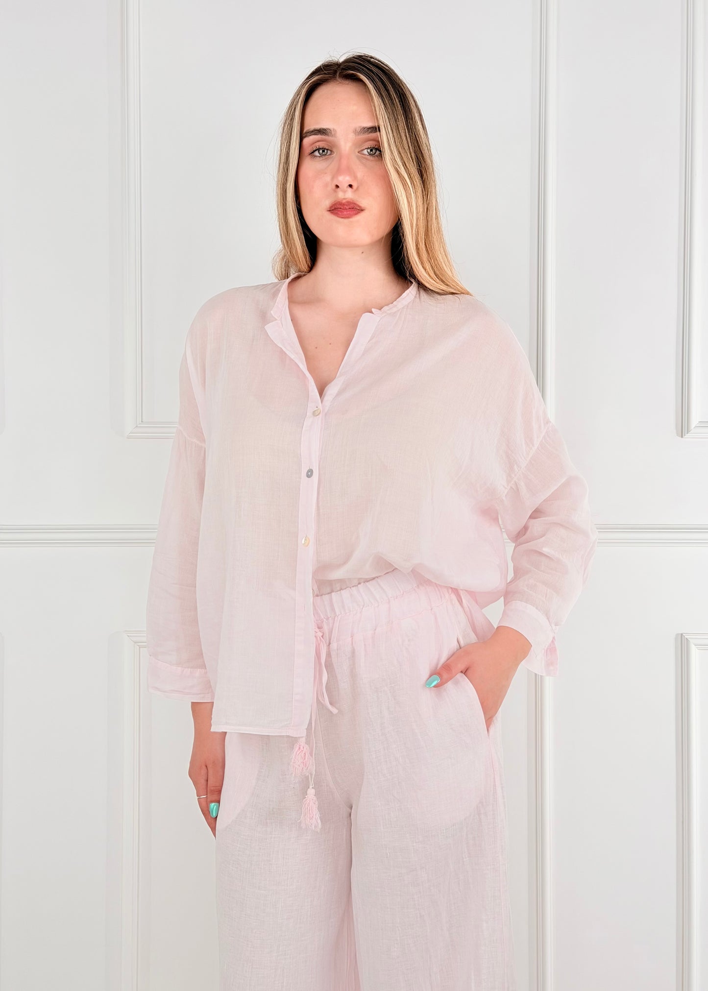 S26CL68 - S26CL68 TENSIONE IN CAMICIA IN MUSSOLA DI COTONE L