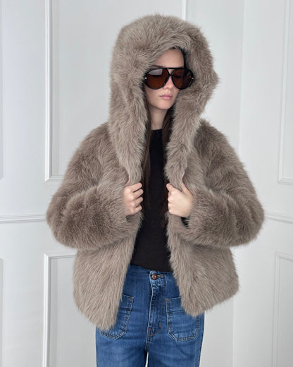 F075 - ECOFUR CON CAPPUCCIO