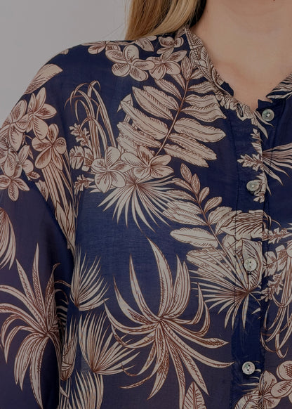 T2605 CAMICIA MISTO SETA E COTONE