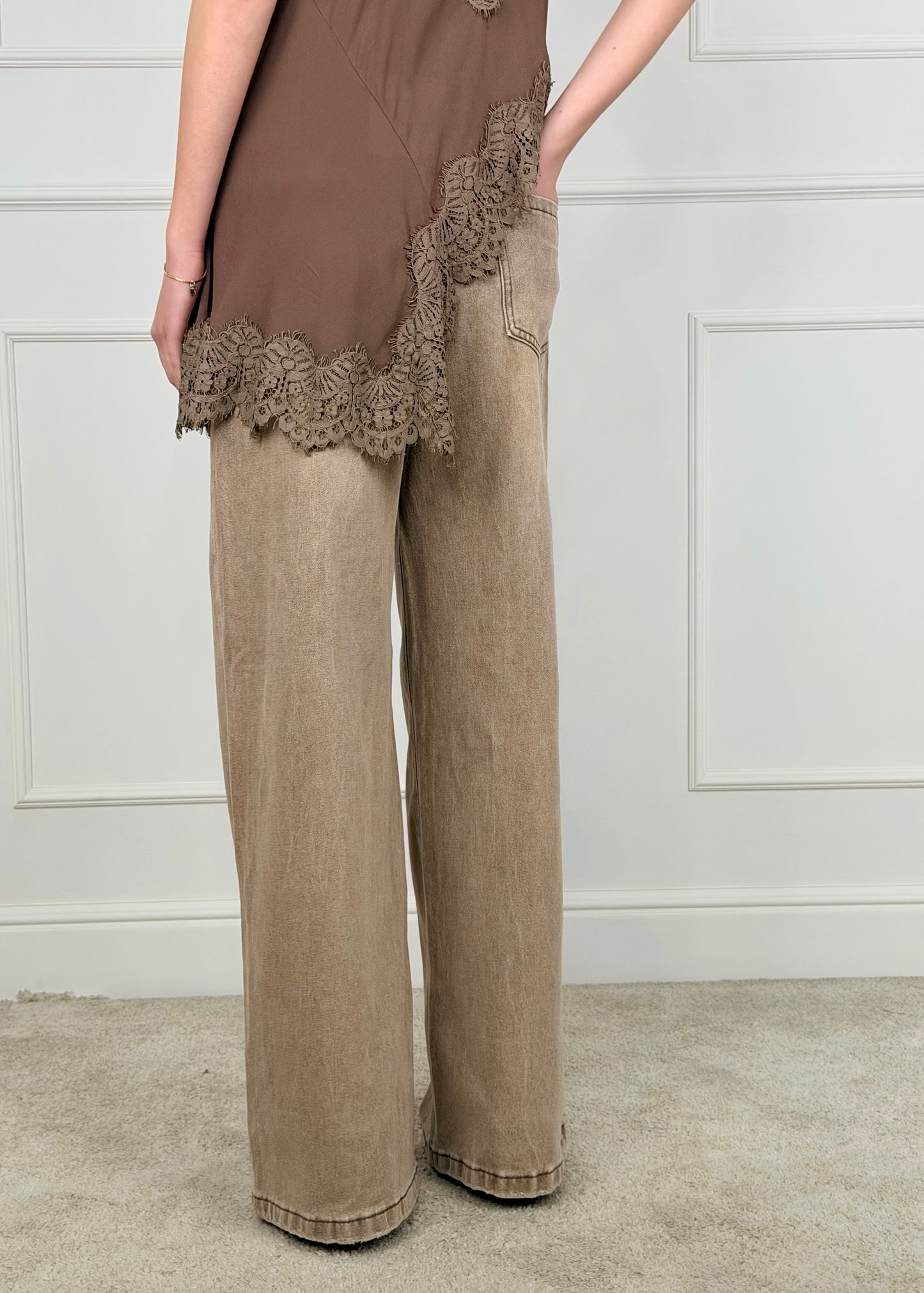 F32578 - DENIM PALAZZO