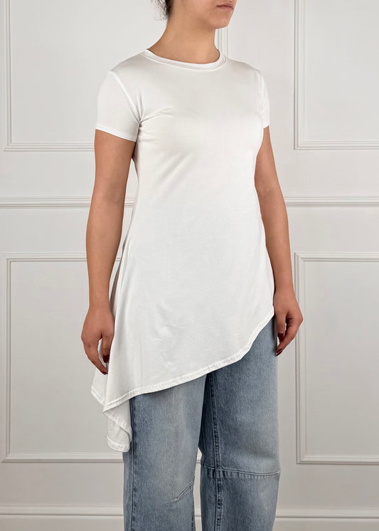 OG99743 - MY-D T-SHIRT TAGLIO ASIMMETRICO