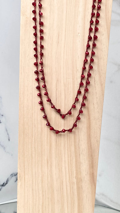 CLN23 COLLANA PERLINE