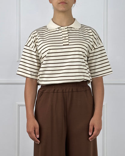 F62410 - POLO FANTASIA RIGHE