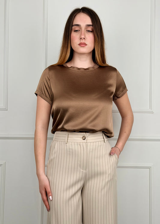 G51CELINE - G51CELINE BREND T-SHIRT IN VISCOSA