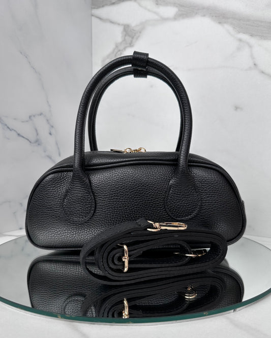 BRS451 - BRS451 BORSA BAGUETTE VERA PELLE