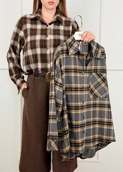 QU1220 - CAMICIA QUADRO