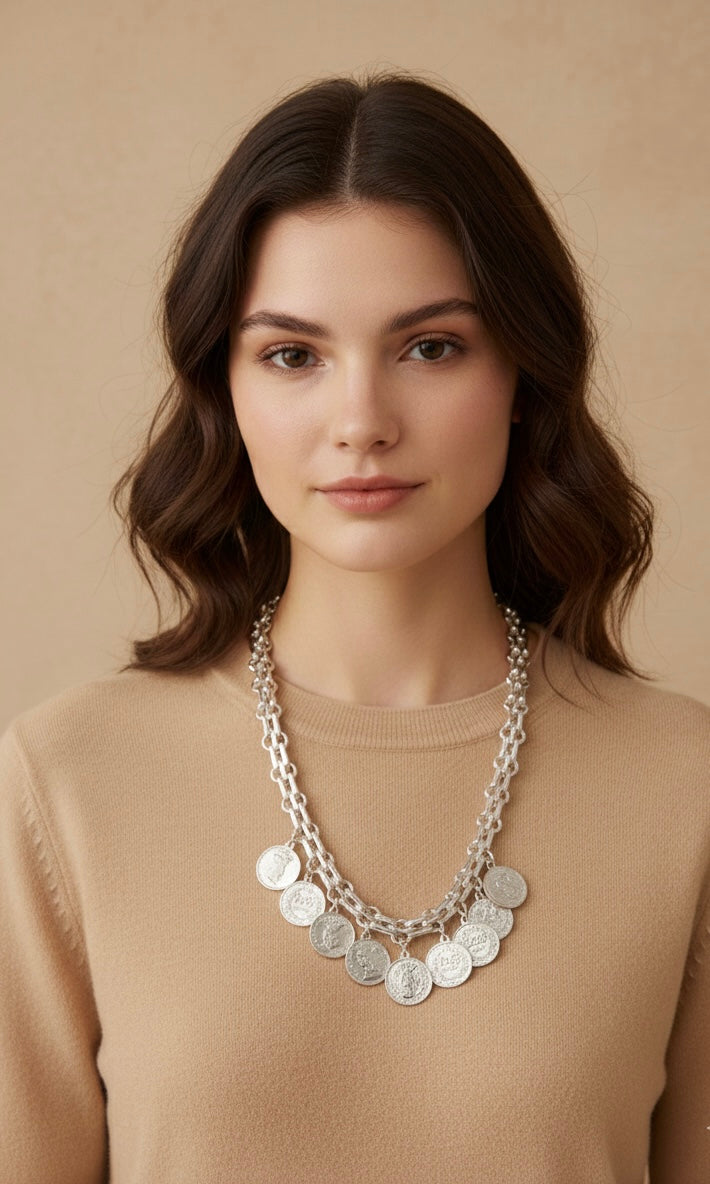 CLN176 Collana Moneta