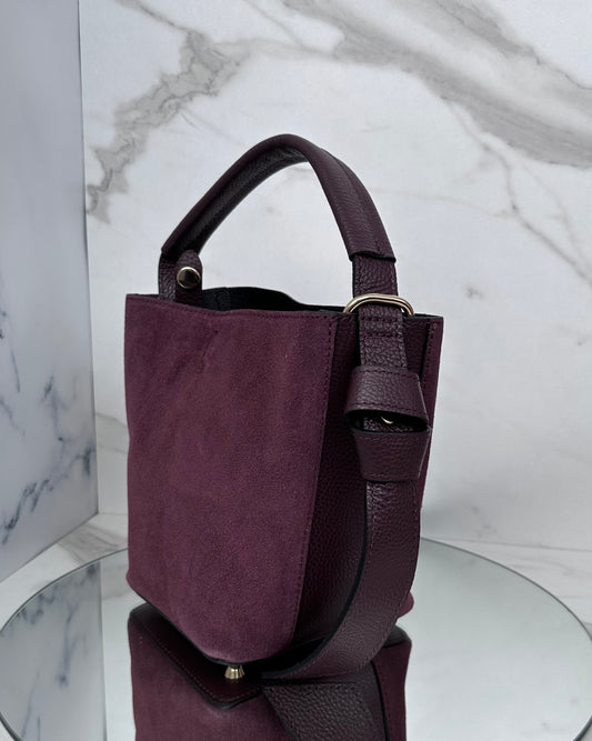 BRS47 - BORSA SECCHIELLO VERA PELLE