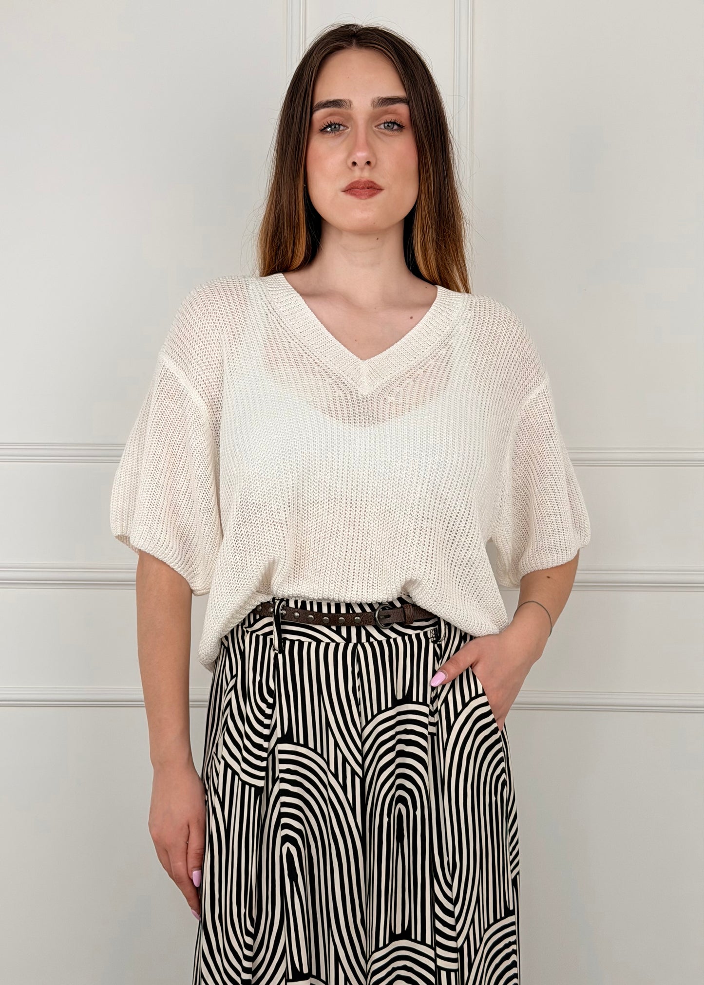 XL25265 - XL25265 TENSIONE IN MAGLIA IN FILO DI VISCOSA