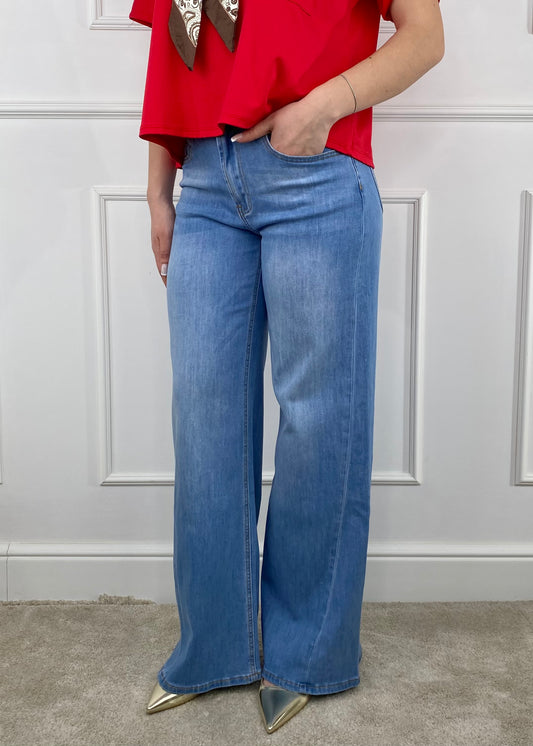 N121723 - BREND DENIM PALAZZO