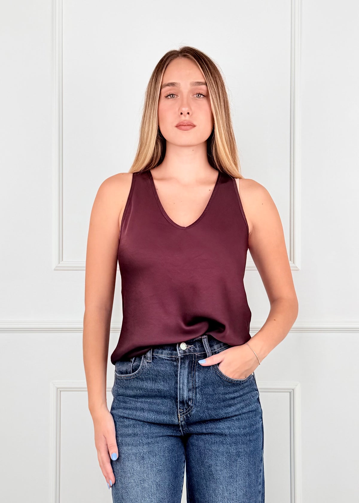 60097WF - 60097WF GIORGIA & J. TOP IN VISCOSA SCOLLO A V