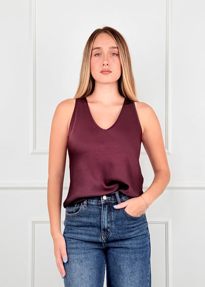60097WF - 60097WF GIORGIA & J. TOP IN VISCOSA SCOLLO A V