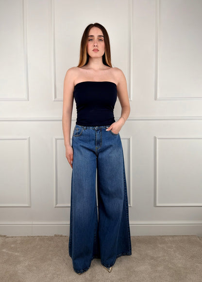 B3177 - BREND TOP FASCIA IN JERSEY DI VISCOSA