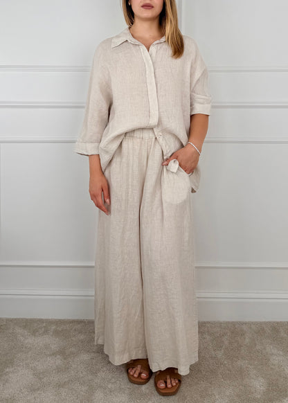 8179 - CAMICIA IN LINO