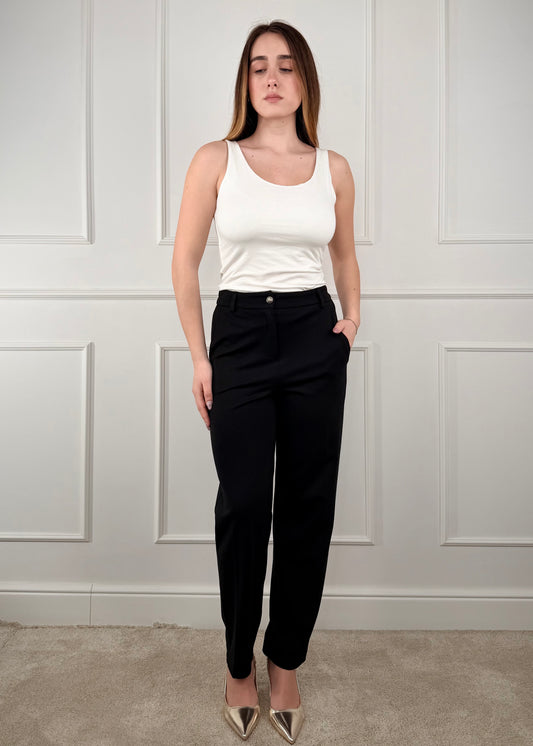 26P4441 - TENSIONE IN PANTALONE SIGARETTA PUNTO MILANO LEGGERO