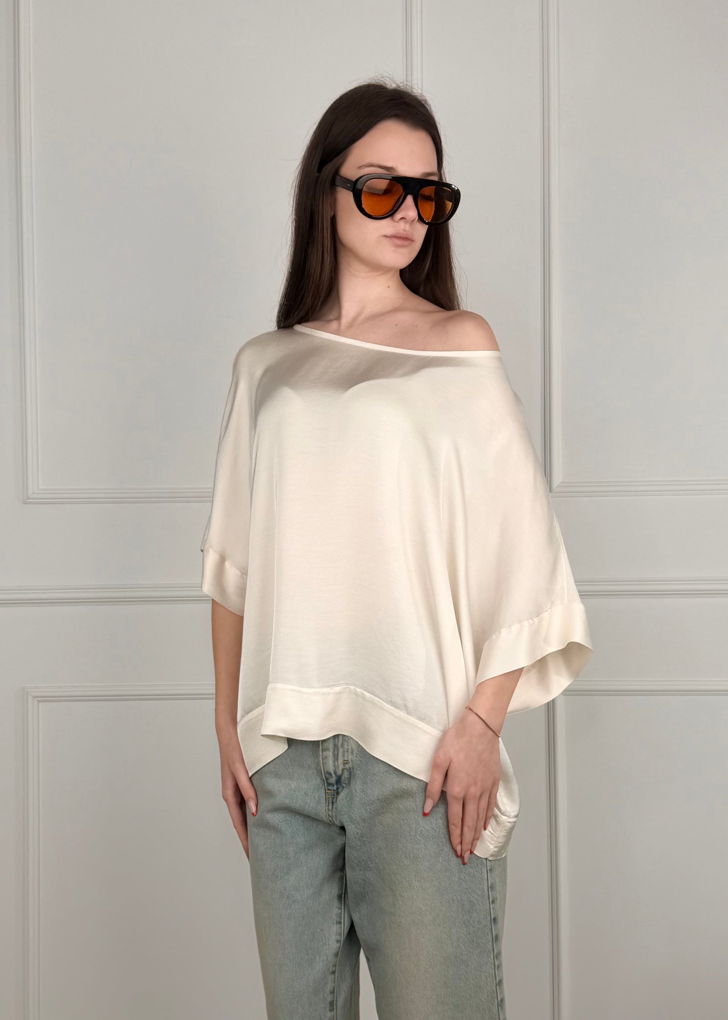 F5293B05QPE26 - TENSIONE IN BLUSA IN VISCOSA