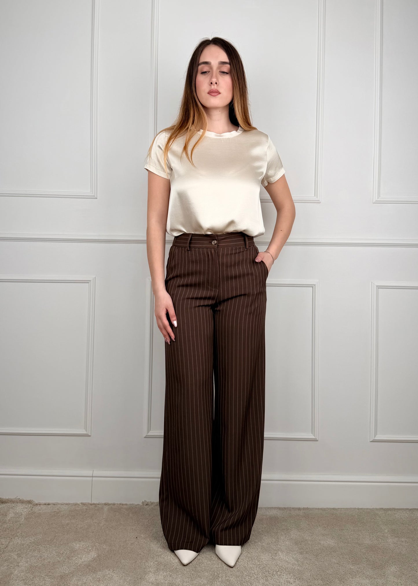 E569359 - BREND PANTALONE GAMBA DRITTA