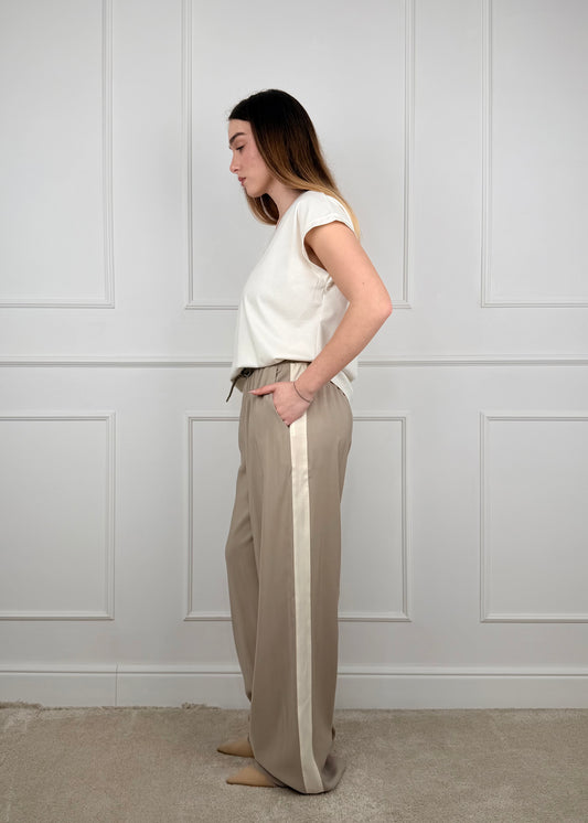 26P4584 - TENSIONE IN PANTALONE IN CUPRO DI VISCOSA