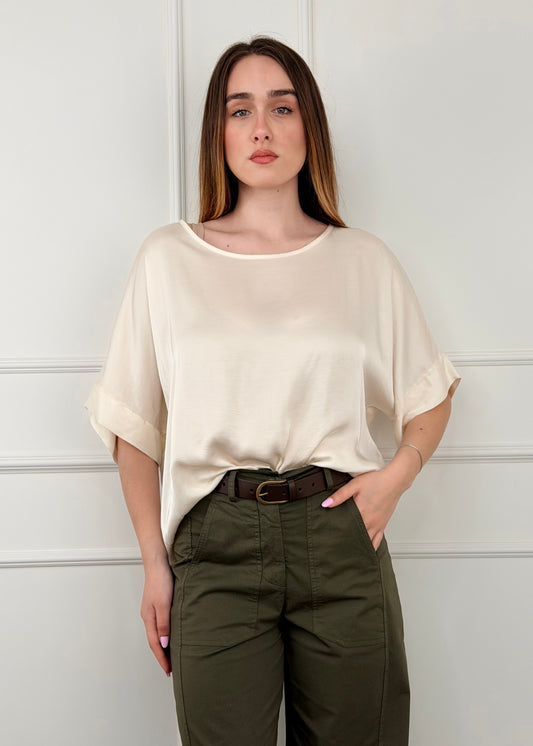G434B05Q - TENSIONE IN BLUSA IN VISCOSA CON BOTTONI