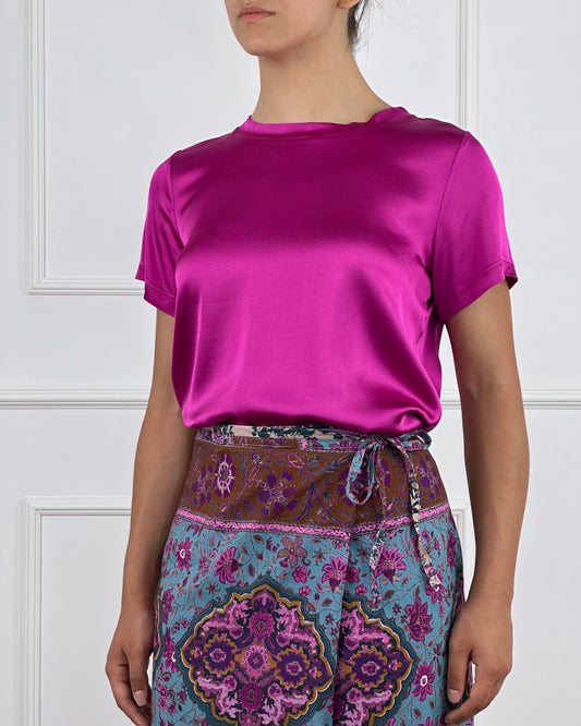 C581B97Q - C581B97Q TENSIONE IN T-SHIRT IN VISCOSA