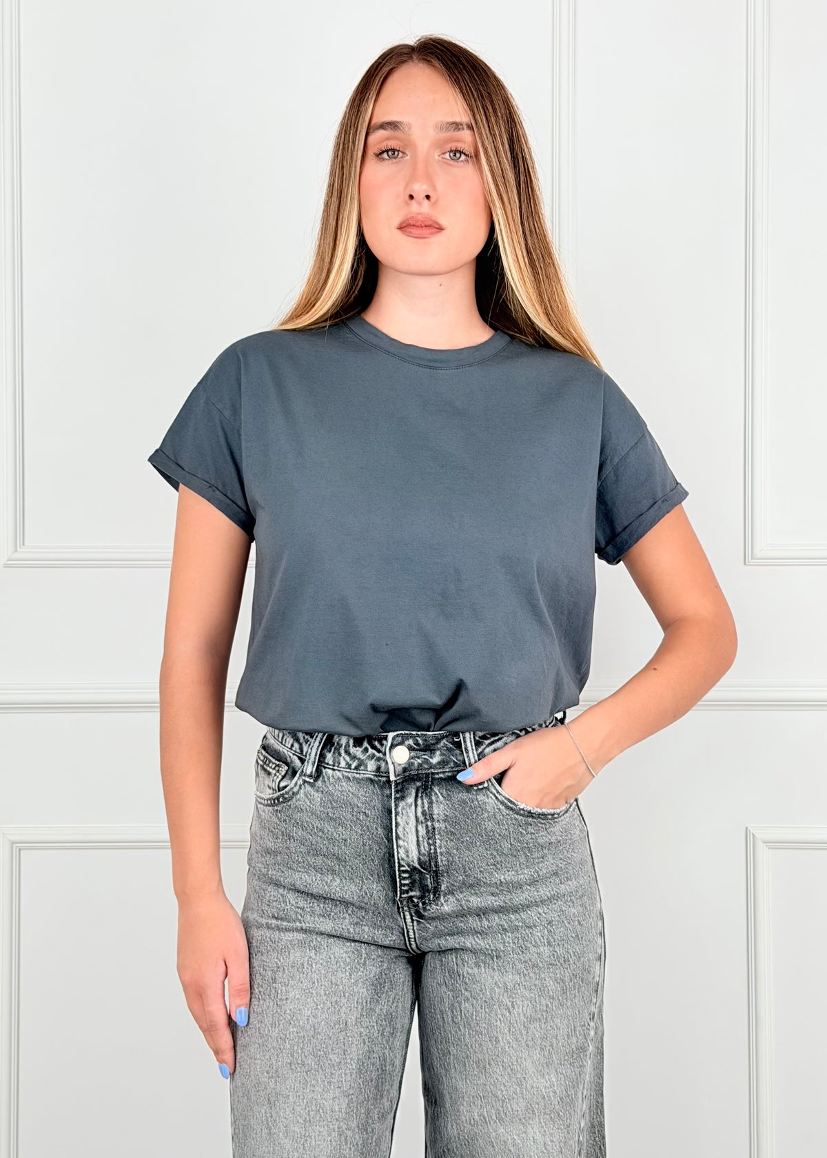 M148828SW - TENSIONE IN T-SHIRT GIROCOLLO