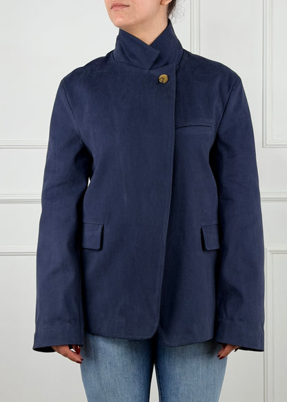 QS733 - TENSIONE IN GIACCA CHIUSURA PORTAFOGLIO CON BOTTONE ALTO