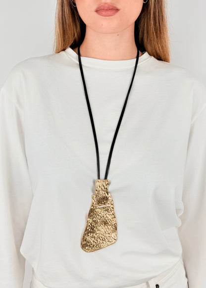 CLN • COLLANA PENDENTE DORATO