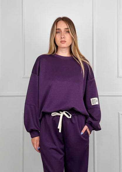 R50137 - COMPLETO MAGLIA E PANTALONE IN SCUBA
