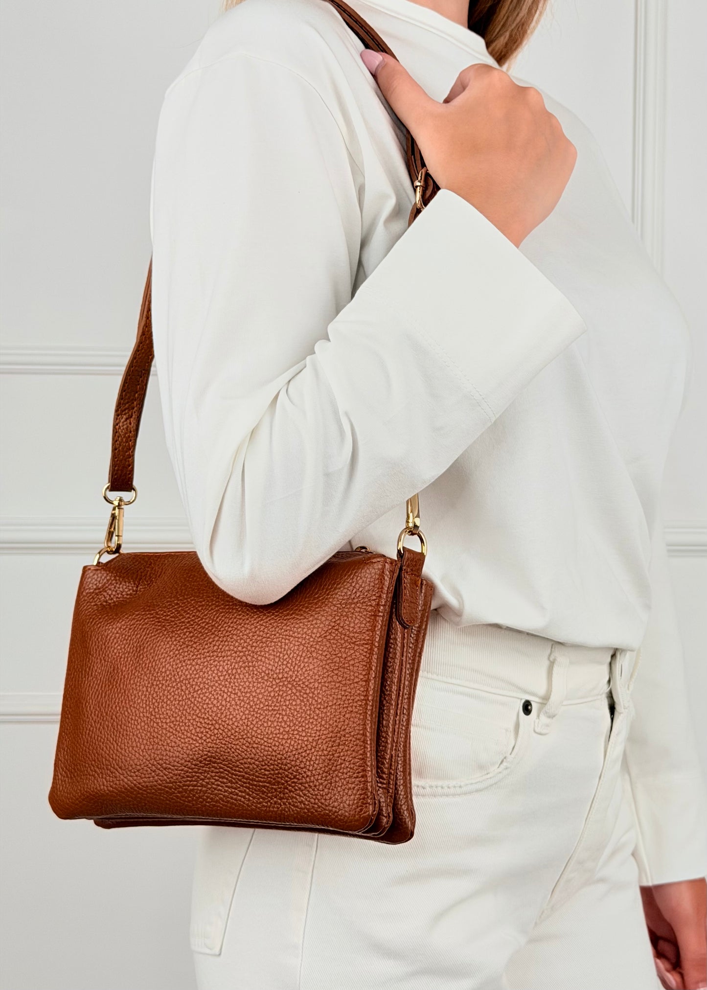 BRS • BORSA CITY IN VERA PELLE