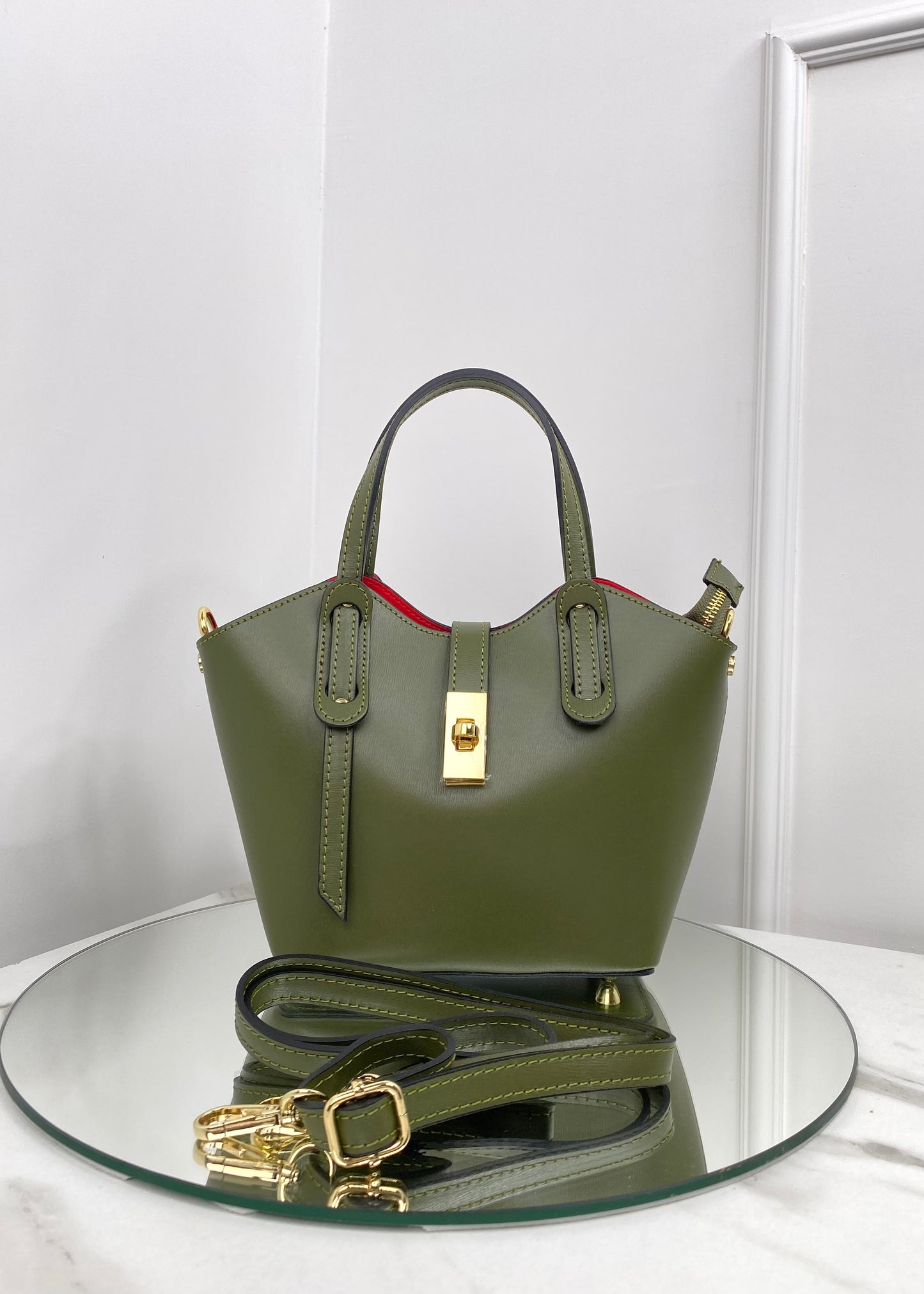 BRS• BORSA ZOE VERA PELLE