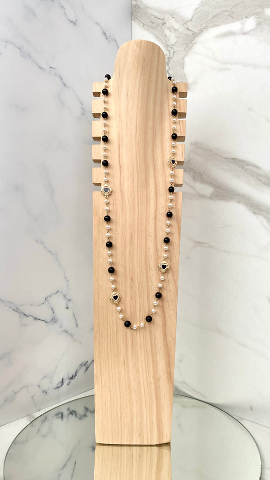 CLN26 COLLANA LUNGA PERLE