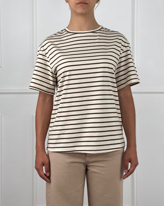 F60577R - T-SHIRT FANTASIA RIGHE