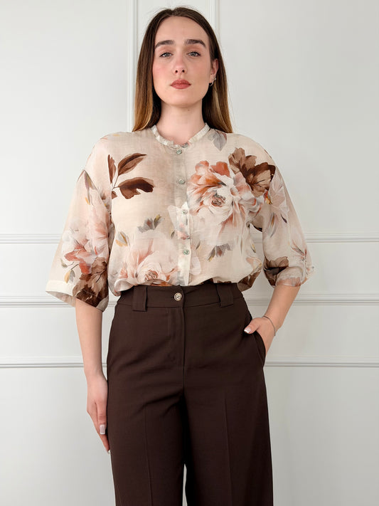 MC93242 - CAMICIA MISTO SETA E COTONE