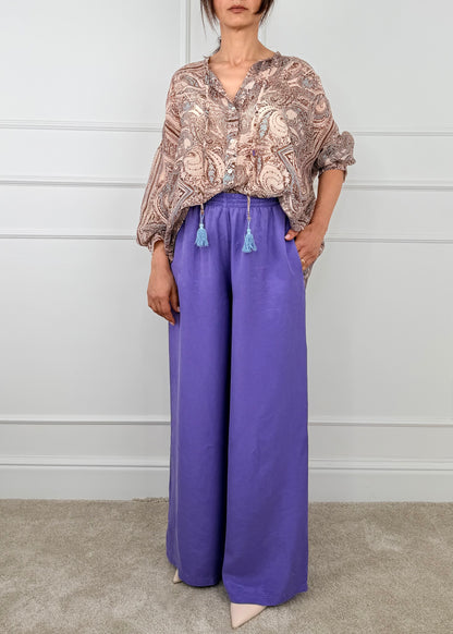 S26CI12 - TENSIONE IN CAMICIA FANTASIA PAISLEY