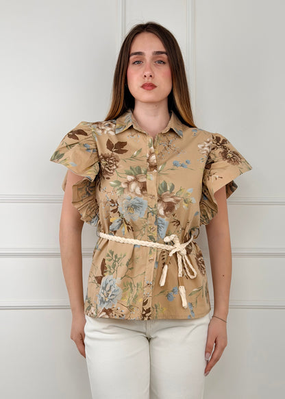 A8262C12 - CAMICIA FANTASIA FLOREALE