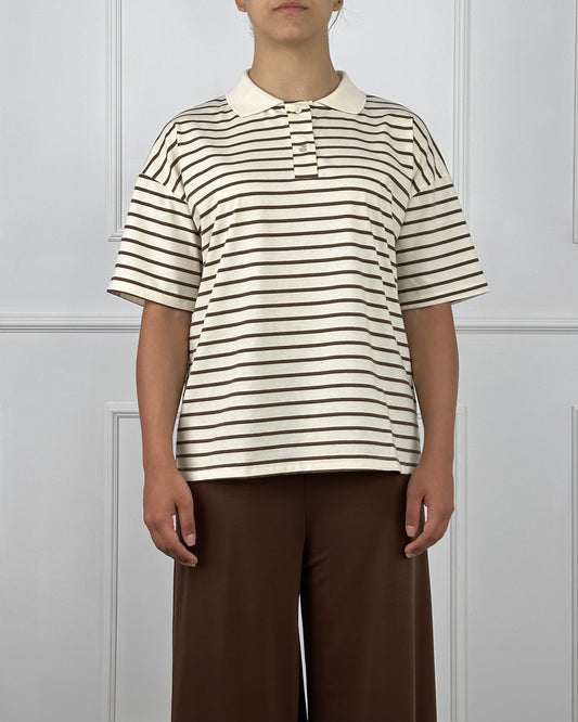 F62410 - POLO FANTASIA RIGHE